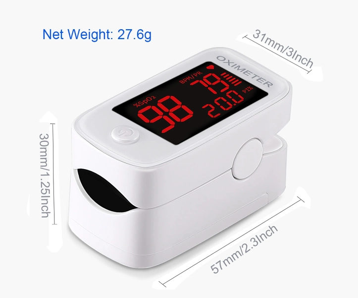 CE&FDA Approved First - Class Diagnosis Fingertip Pulse Oximeter with OLED for Household Health Test Sonosat-F02lt