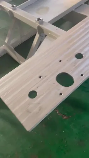 Metal Frame for Injection Molding Machine Welding Structure Part Machining Machinery Spare Part