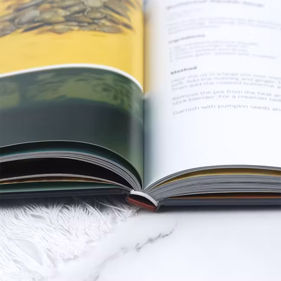 Magazine Catalog Coloring Hardcover Material Custom Journal Book Printing