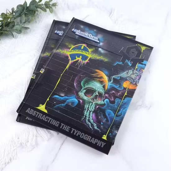 Magazine Catalog Coloring Hardcover Material Custom Journal Book Printing