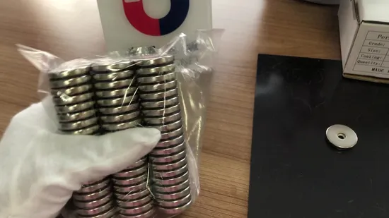 Zinc Coated Customized Ring Compression Molding Neodymium Magnet 