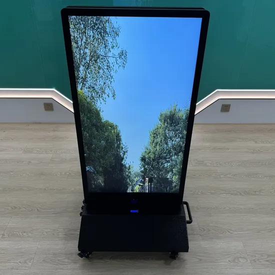 Outdoor Double Side HD Smart Capacitive LCD Kiosk Touch Digital Signage Totem Advertising Display 