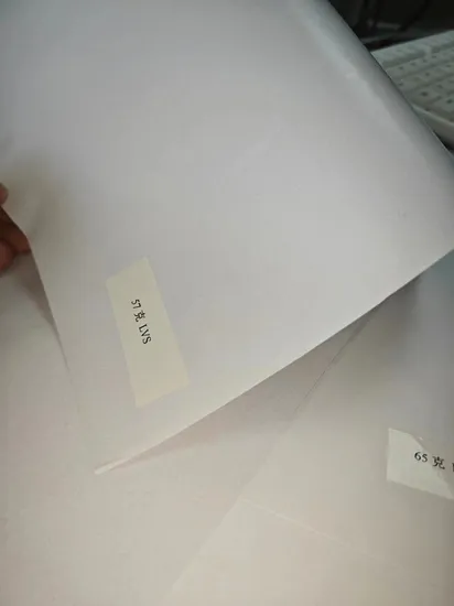 Lwc Light Weight Coated Paper Art Paper 55GSM 58GSM 