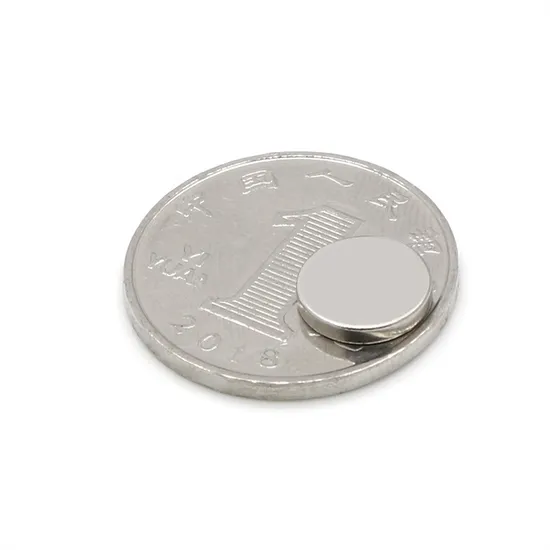 Disc Shaped Compression Molded NdFeB Round Neodymium Bonded Magnet 