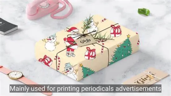 Light Coated Paper/Lwc for Printing Periodicals 