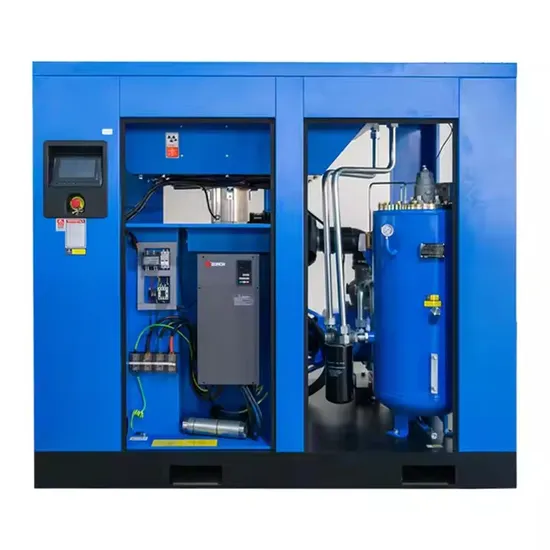 Water Cooling Two Stage Compression Energy Saving Permanent Magnet Pm VSD Industrial Screw Air Compressor 